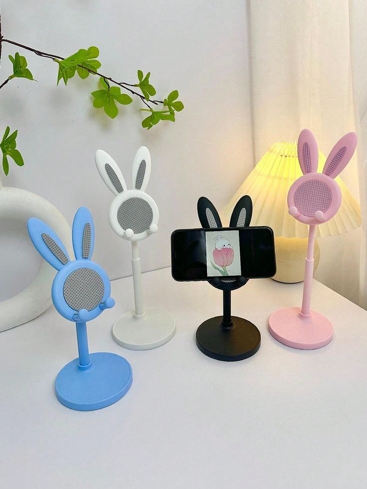 Rabbit phone stand